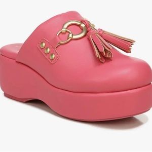 Circus Sam Edelman Flamingo Pink Jinger Clog NWT size 7M